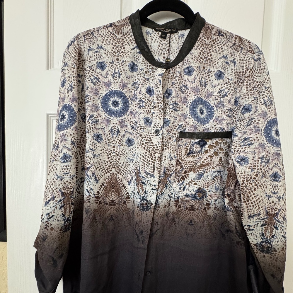 Alberto Makali  - Blouse with long sleeves / size XL
